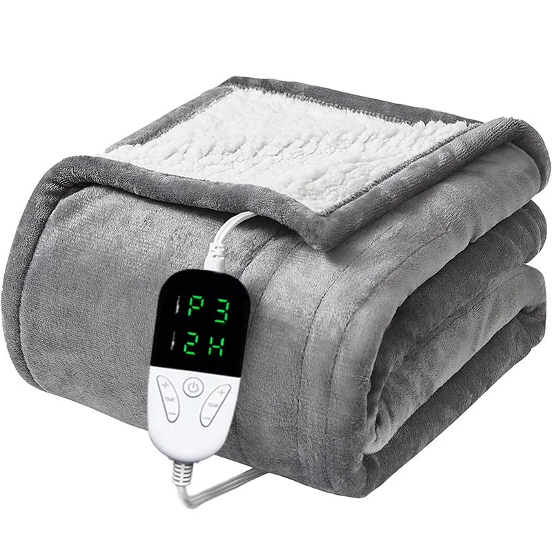 Heated Electric Blanket – 10 Heat Settings for Ultimate Comfort
