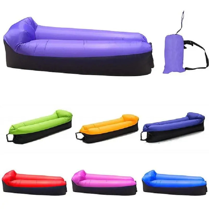 Beach Lounge Inflatable Bag – Portable Air Sofa for Outdoor Relaxation