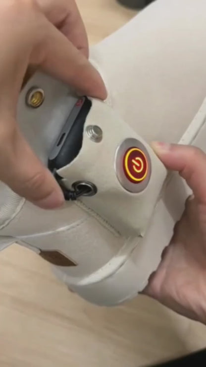 Electric Heating Cotton Shoes Charging Heating Boots Winter Home Office