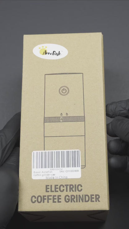 Perfect Your Brew: Portable Electric Coffee Grinder with Ceramic Burrs