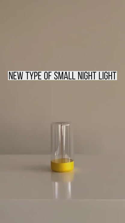 New LED Camping Light Type-c Rechargeable Portable Night Light With High Transparency And Anti Drop Creative Atmosphere Light