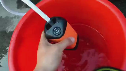 Portable Outdoor Camping Shower – IPX7 Waterproof, Digital Display, Rechargeable Electric Shower Pump