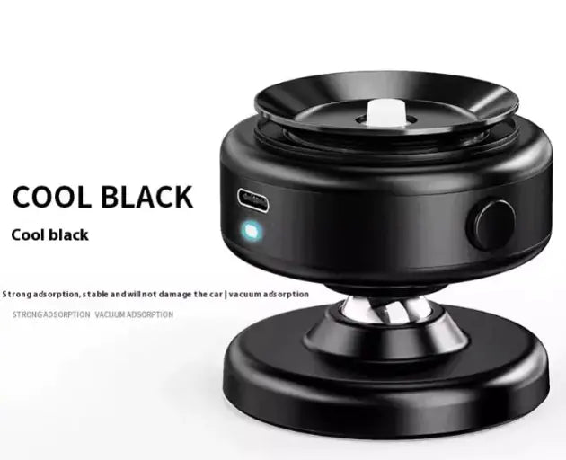 Magnetic Car Phone Holder – Upgraded Vacuum Adsorption with 360° Rotation