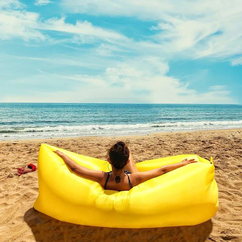 Inflatable Beach Sofa – Portable Air Lounger for Outdoor Relaxation