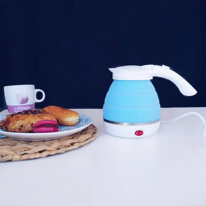 Foldable Electric Water Kettle – Portable Collapsible Travel Kettle