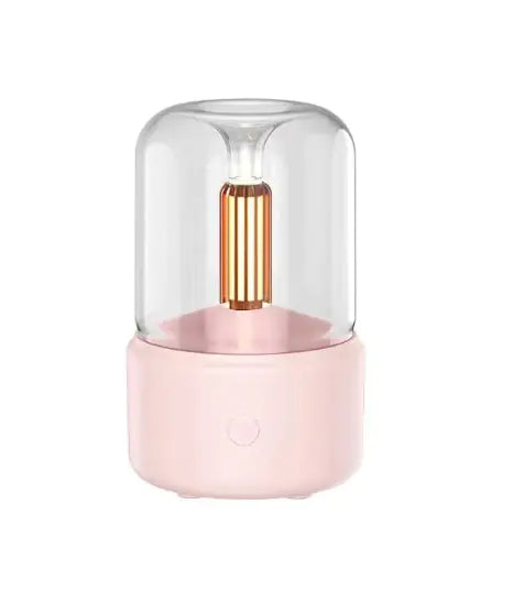 Atmosphere Light Humidifier – Candlelight Aroma Diffuser with LED Night Light