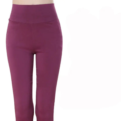 بنطلون ضيق صيفي بخصر مرتفع ومقاس كبير - بنطلون ضيق ضيق 5XL/6XL