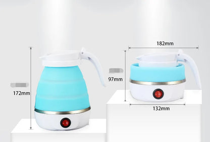 Foldable Electric Water Kettle – Portable Collapsible Travel Kettle
